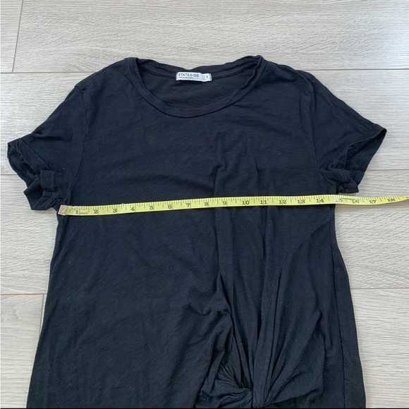 Stateside Black Knot Front Short Sleeve Tee - Picture 9 of 10